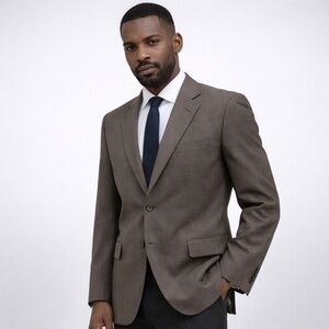 S. Cohen men’s Blazer Reagan Taupe brown Formal Business Casual Old money Sz 50s